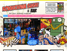 Tablet Screenshot of konnichiwa-sushi.com